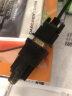 帝特（DTECH） USB转rs232串口线DB9针公头转换器 支持考勤机收银机标签打印机com口 【PL2303芯片】半透明黑色外壳 0.5米 实拍图