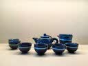 石茗堂天目釉建盏功夫茶具套装高档家用整套茶具办公送礼物老公男朋友 星空茶壶16头套组 实拍图