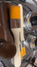 鹿仙子尼龙软毛刷黄毛刷子手机电脑键盘清洁主板除尘维修油漆家用工具 1号毛刷（毛宽11mm） 实拍图