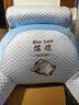 新款冰豆豆加大软包床上看书腰靠垫枕护腰护颈靠枕宿舍沙发靠背 363蓝色【凉爽面料】 【4.6斤】特大号-宽80*高60*厚35 实拍图