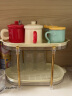 品喻杯子收纳置物架双层茶杯架茶具收纳架沥水托盘家用桌面放水杯杯子 实拍图