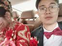 带带帅 男士正装商务韩版结婚领结新郎英伦蝴蝶婚礼领结男 F9红色细纹领结 实拍图