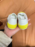 月星童鞋 日本进口幼儿园室内鞋 四季儿童帆布鞋男童小白鞋女孩居家鞋 黄色 25.5 (内长16cm适合脚长15.5cm) 实拍图