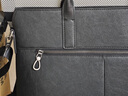 Cohnim kevin奢侈品男士公文包手提电脑文件单肩斜跨包送男友老公生日礼物实用 【百搭精英商务范】c01845黑色 【顺丰发货】 13英寸 实拍图