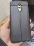 bova 适用OPPO Reno手机壳磨砂防滑防指纹潮壳Reno标准版全包边防摔硅胶软壳手机套男款散热后盖保护壳 6.4英寸OPPO Reno标准版黑色皮纹软壳 实拍图