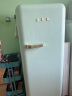 哈士奇复古冰箱大容量一级能效单门家用独立冷藏冷冻母婴冰箱储奶阴凉柜BC-130GGA浅绿 晒单实拍图