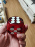 御圣 骰子大号骰子多尺寸点数骰子特大号彩色游戏骰子ktv玩具骰子 50mm透明红色(1颗) 实拍图
