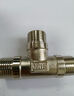 一靓 黄铜特厚三通 4分 加厚水暖接头 管材铜水管配件 A 款 4分 全外丝 三通 实拍图