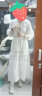 拉夏贝尔海边度假连衣裙2024流行穿搭长袖茶歇法式白色连衣裙长裙沙滩裙海 白色 M 【建议100-0】 晒单实拍图