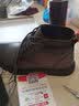 七匹狼马丁靴男靴子冬季高帮男鞋加绒保暖棉皮鞋男士真皮工装靴 3753黑色 41 码 实拍图