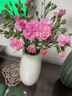 爱泽宝现代简约家居装饰品客厅陶瓷插花桌面花瓶花器摆设三件套花插摆件 大号25高 实拍图