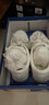 回力小白鞋男士秋冬季皮面休闲运动板鞋百搭平底款舒适潮流轻便鞋子男 纯白 35 实拍图