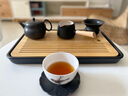 南山先生 黑陶茶壶陶瓷功夫泡茶壶大容量过滤单壶简约家用客厅冲泡壶 葫芦茶壶 实拍图