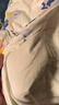 七彩博士婴儿分腿睡袋春夏季竹棉棉儿童防踢被子厚款可拆袖长袖宝宝防着凉 彩鱼蓝-160G秋冬中厚款 XL码 实拍图