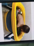 世纪宝贝（babyhood）儿童泡澡桶折叠浴桶 婴儿洗澡盆 【感温款/赠浴凳】330洛克黄 实拍图