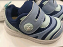 巴布豆儿童学步鞋宝宝防滑透气毛毛虫男童鞋子 石墨蓝 21  实拍图