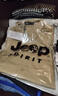 JEEP SPIRIT吉普长袖衬衫男秋冬季韩版衬衣男士外套翻领上衣服 卡其色 M 实拍图