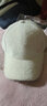 蒙奈特（MONAITTE）帽子女冬季加绒秋冬百搭ins中年妈妈洋气防寒显脸小保暖棒球帽  卡其色（玫瑰金A） 可调节（55~60cm） 实拍图