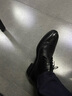 奥康男鞋商务正装皮鞋男新款韩版英伦牛皮德比职业装工作男鞋 黑色 43 实拍图