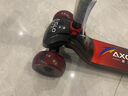 爱斯高（AXGLO）儿童滑板车防滑防侧翻3-6-12岁折叠转向 加宽闪光轮溜娃儿童车 红色升级版 （轮宽5cm） 实拍图