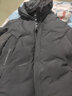 罗蒙（ROMON）短款加厚羽绒服男士连帽外套冬季新款中青年保暖外套男装上衣服 黑色 L (175) 适合115-130斤 实拍图