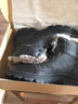 全洲狼 雪地靴男冬季新款东北棉鞋男大码抗寒防水加绒保暖轻便防滑靴子 黑色棉鞋-普通版 加绒 44 (270mm) 实拍图