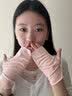 蓓沐格坐月子手套薄款护腕女产妇保暖孕妇产后护手专用关节套短款遮疤痕 【粉色/均码】月子手套 （轻薄/透气/保暖） 实拍图