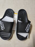 洁丽雅特大码男士外穿拖鞋夏季户外运动时尚防滑耐磨踩屎感凉拖鞋男款 黑色 48-49 (标准码) 实拍图