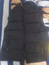 啄木鸟棉马甲男秋冬季装背心坎肩男士内外穿加绒加厚保暖大码上衣服男装 M55黑色 3XL（145-165斤） 实拍图