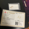 阿梵尼18K玫瑰金耳钉女 彩金圆球耳环简约一对 情侣款光珠耳钉不含证书 玫瑰金色一对（含胶耳壁） 实拍图