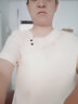 晨芙雪纺衬衫女夏季短袖时尚斜V领职业商务珠宝美容院前台接待工作服 单件香槟色衬衫 3XL 建议130-140斤 实拍图