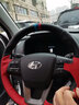 奥迈尔 适用于现代菲斯塔方向盘套真皮手缝领动/索纳塔九/ix35/ix25/朗动/胜达/名图/途胜 运动款B002 实拍图