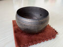 象运福手工薄胎大号三才盖碗茶杯陶瓷泡茶碗功夫茶具茶道碗粗陶手抓茶碗 手作陶制 茶钵 400ml 1只 实拍图