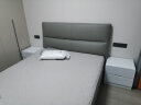 佳瑞泽 玻璃面床头柜简约现代 钢琴烤漆 卧室储物收纳柜白色 整装上楼 50CM 白色烤漆柜面B款 组装(自己动手简单安装) 实拍图
