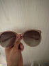 帕森（PARZIN）偏光太阳镜女 复古大框遮阳防晒开车驾驶潮墨镜 9913 实拍图