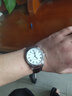 灵豚（LINGTUN）考试用机械表 手表男全自动机械表 牛皮带男士手表蝴蝶扣潮流腕表 白面罗马咖啡带 实拍图