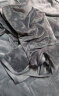 京东京造撸猫毯 400g法兰绒空调毯简约纯色毯沙发午睡盖毯小灰灰100x140cm 实拍图