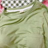 铂呐苓 睡衣女 春夏圆领宽松短袖长裤带胸垫小清新可外穿家居服套装 睡衣女【带胸垫-L码】 实拍图