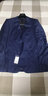 雅戈尔（YOUNGOR）套西上衣男227F款二粒单排扣修身版商务西服纯羊毛不易皱 藏青VOTX220227FIA上衣标准版 2XL 185/104A 实拍图