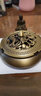 轩椽阁 纯黄铜创意高端烟灰缸防飞灰客厅用带盖烟缸办公室软装铜制摆件 【龙盖款】圆炉烟灰缸 实拍图