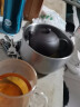 悦目清心 紫砂壶宜兴纯全紫砂手工功夫小茶具泡茶壶套装 黑金砂西施壶 卡盖西施260ml 实拍图