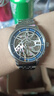 马克华菲（FAIRWHALE）手表机械表全自动镂空男士手表防水夜光男表瑞士品质腕表圣诞礼物 本色白钉钢带 实拍图