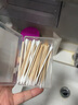 东之天地 尖头棉签纹绣化妆美睫改眉形眼线美容牙签棉棒超细一次性小棉签 一次性尖头棉签约500支（5包装） 实拍图