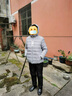 雪中飞秋冬新款羽绒服短款羽绒服女连帽时尚轻薄轻便羽绒服保暖 X-瓷秘绿|4687 XL 175/100B 实拍图