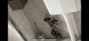 九牧（JOMOO）卫生间免打孔置物毛巾架星空灰铝合金浴室挂件7件套9394157-LD-1 实拍图