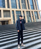 罗蒙（ROMON）冲锋衣套装男女 冬季三合一加绒加厚冲锋衣裤滑雪服两件套 男款黑色套装 XL 实拍图