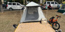 牧高笛（MOBIGARDEN）自动帐 户外露营速开大空间黑胶自动帐篷零动145 NX23561005 米白 晒单实拍图
