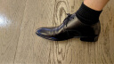金利来（goldlion）男鞋休闲鞋正装商务时尚舒适皮鞋51502036701A-黑色-41码 实拍图