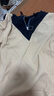 罗蒙 卫衣套装女2022年春秋新款韩版休闲运动服洋气时尚宽松显瘦拼接 杏色 L 建议100-115斤 实拍图