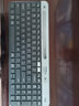 罗技（Logitech） K580 无线蓝牙键盘 超薄键盘 安静办公学生手机支架键鼠套装平板电脑办公键鼠套装 毕业高考礼物 K580 星空灰+M650黑(中小手套装) 实拍图